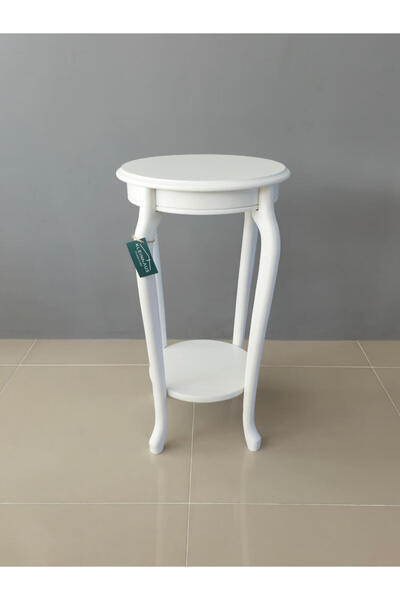 KleinHaus Furniture Dekoratif Ahşap Saksılık - Lükens Ayak, Dayanıklı İskelet...