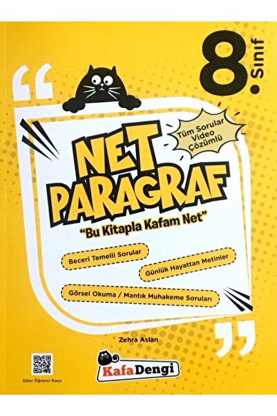 Kafa Dengi Yayınları 8.sınıf Net Pragraf Yeni