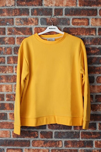 KAYMER TEKS Sarı Sweatshirt
