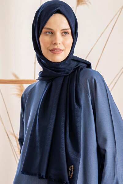 JAWEL Women's Jacquard Houndstooth Patterned Non-Wrinkle Shawl 185*70 Cm