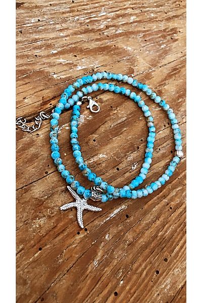 by özllem Bead Double Wrap Anklet