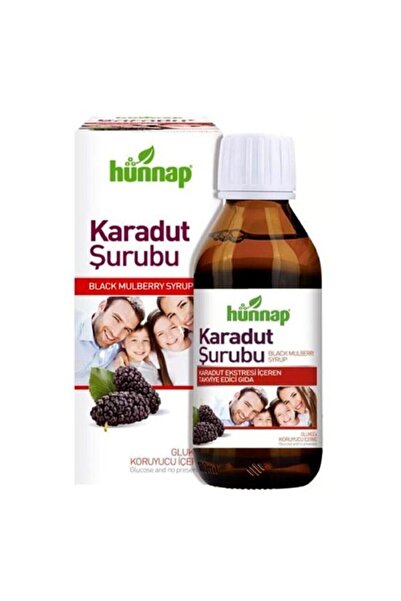 Hünnap Karadut Şurubu 50 Ml