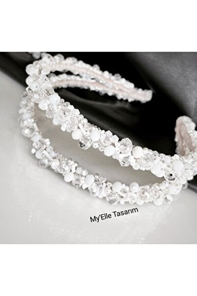 MyElle Tasarım Accesoriu de păr elegant cu piatră de cristal, nuntă, logodnă,...