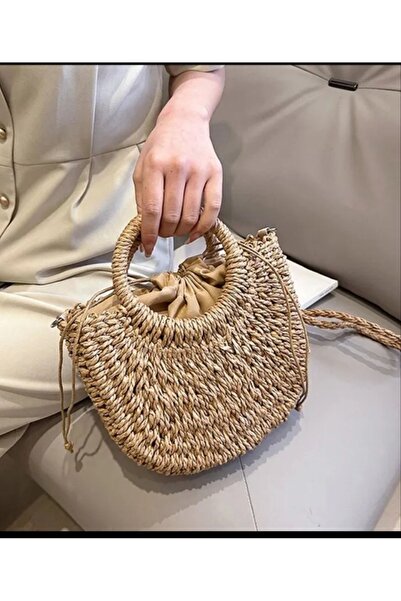 Handmade Hasır çapraz çanta Kleopatra