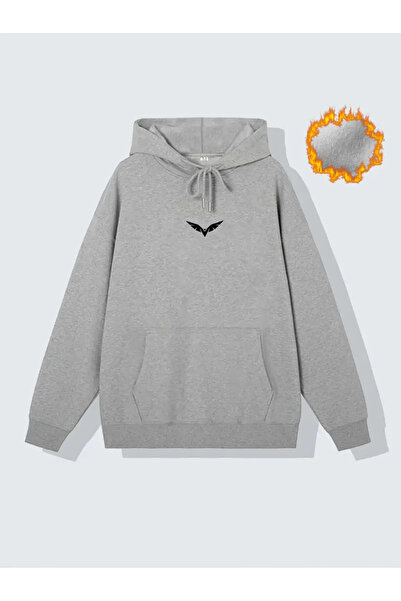 bellanova Hanorac oversize unisex - imprimat cu vultur