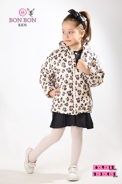 Bon bon kids baby and children's winter plush inflatable coat