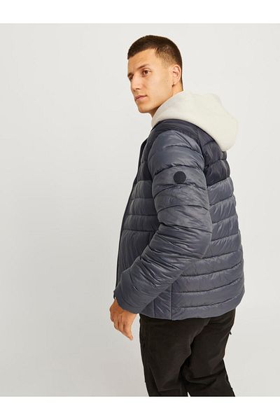 Jack & Jones سترة منتفخة للرجال بياقة واقفة - 12258444
