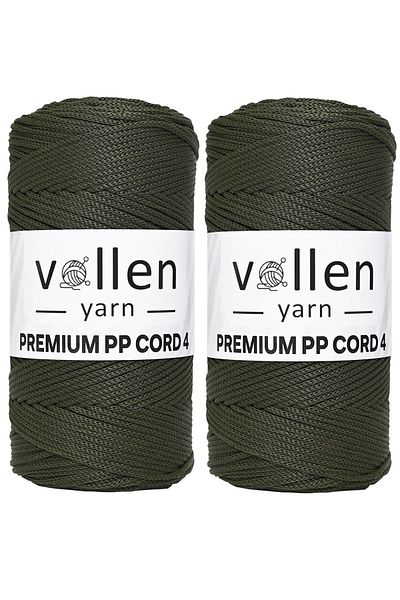vollen yarn 400 Gr Πολυεστερικό σχοινί μακραμέ, 2mm Σετ 2, σχοινί μακραμέ, σχοινί Supla, σχοινί τσάντας, 460 μέτρα
