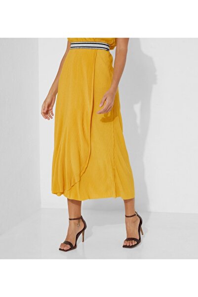 Aila Yellow Women's Skirt