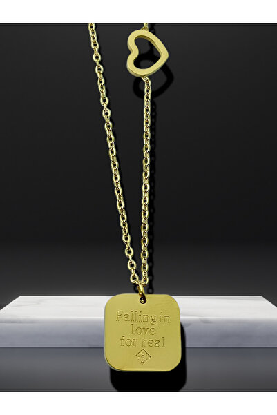 tarzınzen استيراد Vip Celik الفولاذ المقاوم للصدأ 316 لتر - قلادة فولاذية