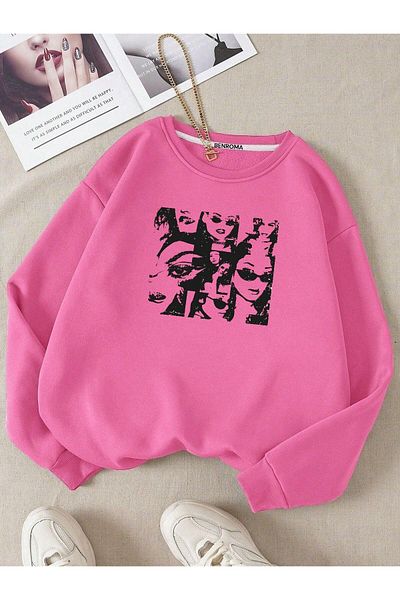 BENROMA ΦΟΥΤΕΡ UNISEX OVERSIZE - ΓΥΝΑΙΚΕΙΑ ΦΙΓΟΥΡΑ ΕΚΠΤΩΜΕΝΗ, ΠΟΛΥΛΟΓΙΚΟΣ ΛΑΙΜΟΣ