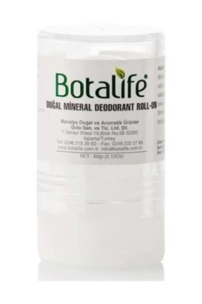 Genel Markalar Saf ve Doğal Doğal Mineral Deodorant Roll on 60g
