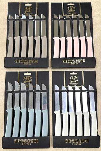 Cooker Ckr-2959 - 6-piece Blue Fruit Knife