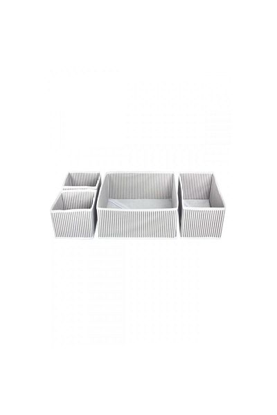 HOMELİFE EV TEKSTİL 4-Drawer Organizer Organizer Makeup Box