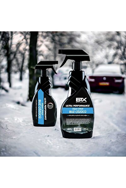 Betax 5'li Kışlık Araç Bakım Seti Cam Suyu 1lt & U.p. Blue Buz Çözücü & Buğu Önleyici Sprey 500 ml