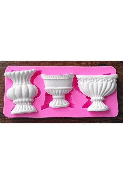 morlalem m 3'lü Pano Süsü Magnet Sakı Silikon Kalıp Mum Kokulu Taş K-912, Pol...