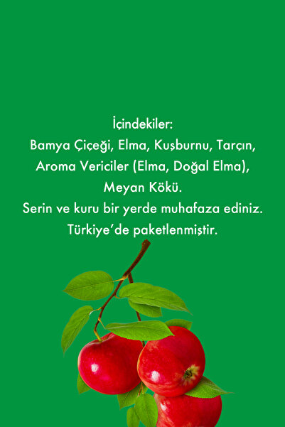 Mesh Stick Elma Bitki Çayı 2 Paket Birarada