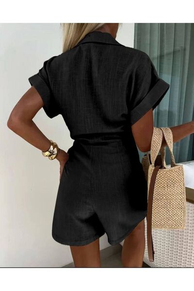 hipnoz butik Linen Women's Jumpsuit