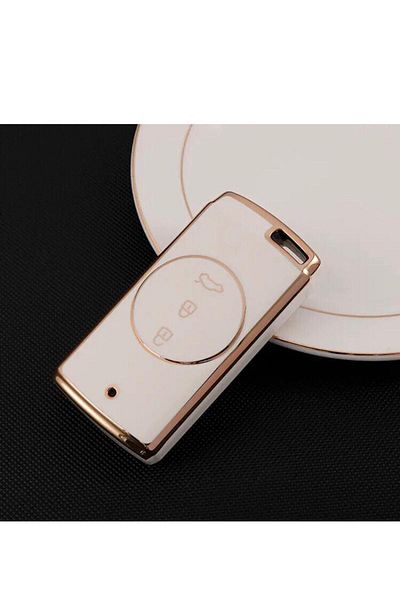 ŞENYILDIZ AKSESUAR Chery Tiggo 7 Arrizo 5 Key Case White-Gold Please Pay Attention to the 2nd Picture and Make a Key Assignment