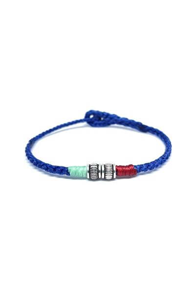 knitbek Patterned Unisex Handmade Bracelet