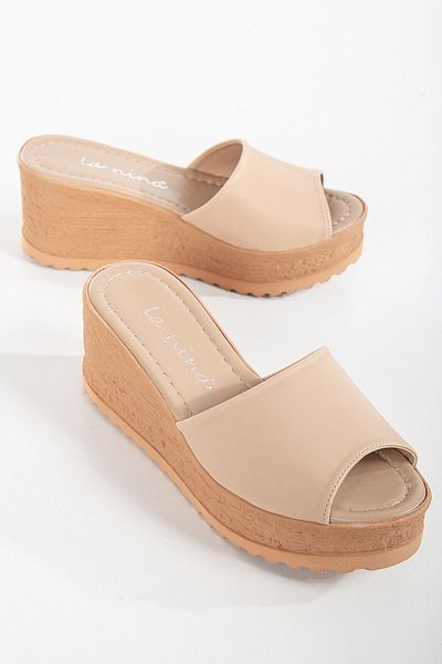 Lanina Women's Wedge Heel Slippers