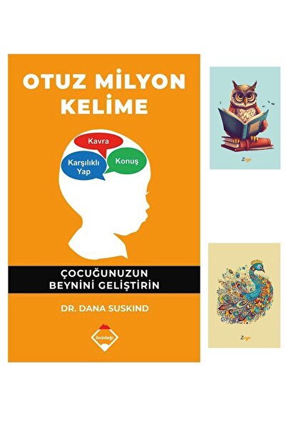 Dara Yayınları Otuz Milyon Kelime - Dana Suskind 9786058213241 (2 NOT DEFTERLİ)