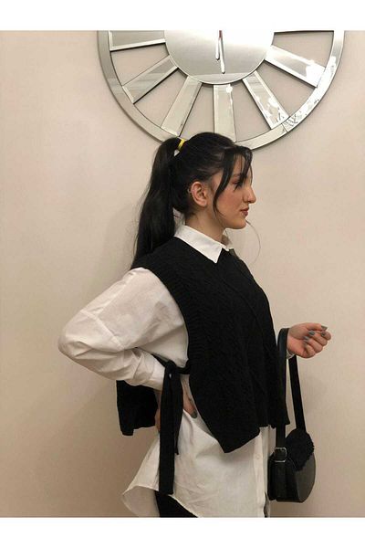 MODA MHE SIDE CONNECTED SWEATER