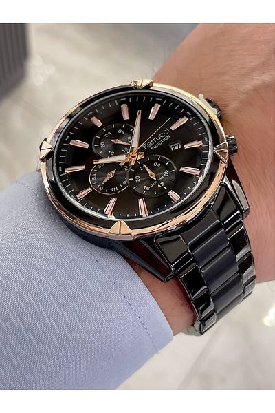 Ferrucci Men's Functional Wristwatch - Waterproof
