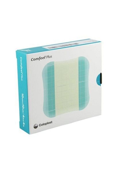 Coloplast Comfeel Wound Cover 10 X 10 Cm Hydrocolloid Wound Cover 1 Package [10 Pieces]