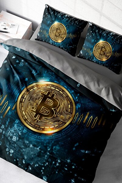 MonoHome Двоспальний (з гумкою) 100% бавовняний сатиновий комплект постільної...