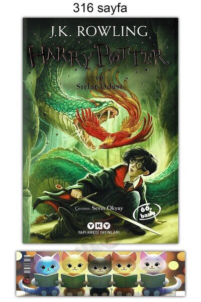 Yapı Kredi Yayınları Harry Potter ve Sırlar Odası (2) (Ayraç) (J.K. Rowling) + Okuma Sticker'ları