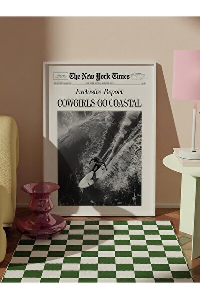 Postifull Minimalist Painting Set, 3Pcs White Frame and Poster - Bedroom, Living Room, Kitchen Wall Decor