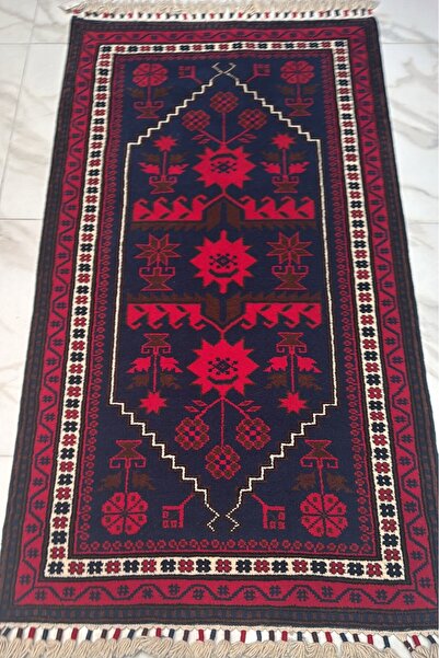Yün Tezgah El Dokuma Yağcıbedir Halı (1.59*0.88)