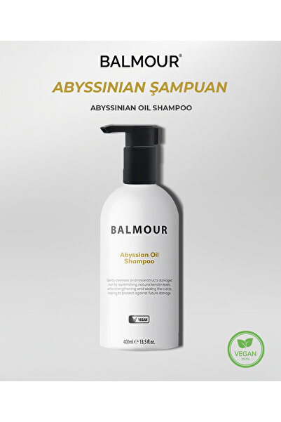 BALMOUR Abyssinian Oil Onarıcı Keratin Şampuanı 400 ml