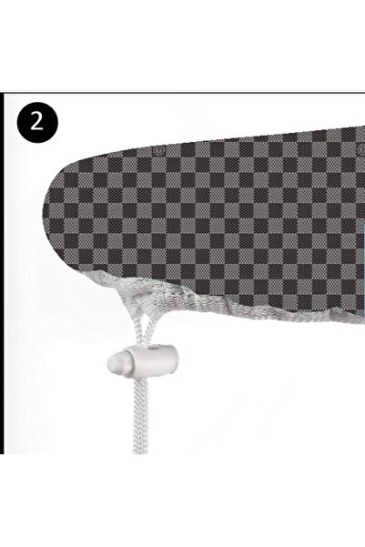 GERCELLA King Xxl(165X56 CM) Gri Ütü Masası Kılıfı (ÜTÜ MASASI &AKSESUARLARI, EV GEREÇLERİ,EV TEKSTİLİ)