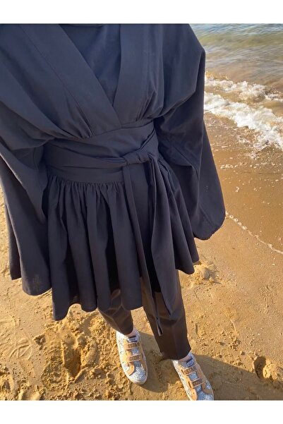 Genel Markalar Kuşak Detaylı Kimono