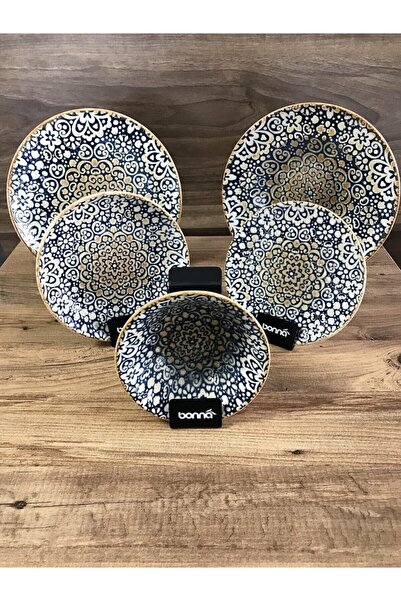 Bonna Porselen Alhambra Serisi 25 Parça Yemek Takımı