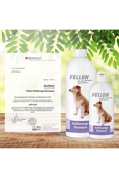 Fellon Köpekler Için Dolaşık Açıcı Şampuan 500 Ml(keçe Önleyici)
