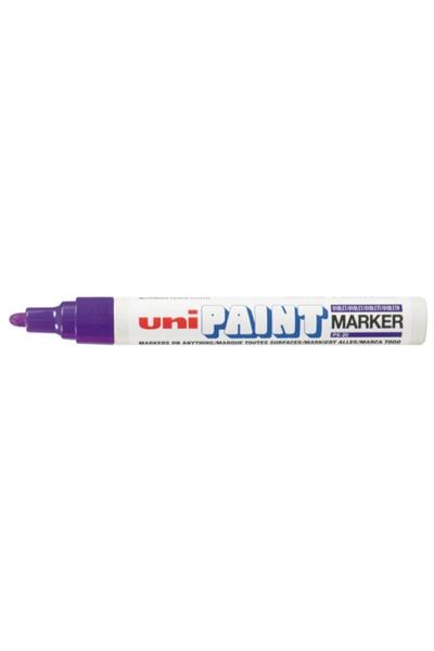 Unibal Marker Uni Paint Yağ Bazlı Kalıcı Markör 1'li (PX-20) Mor Renk