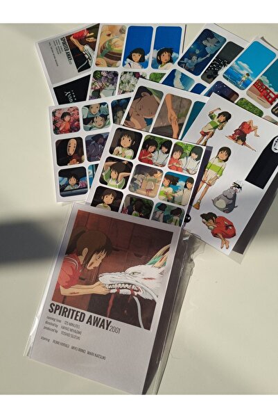 Yenaplanner مجموعة ملصقات Ghibli Spirited Away