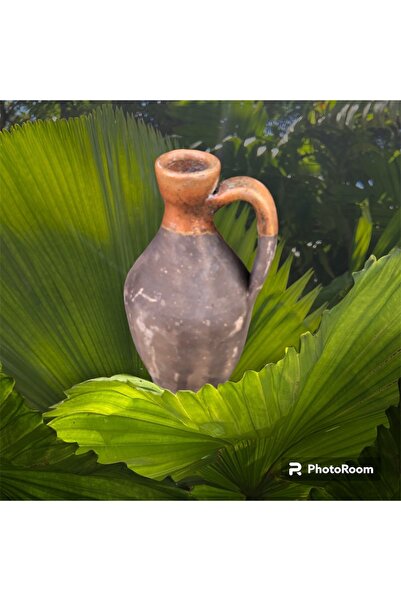 egesaksı Sarı sırlı rustik eskitme testi