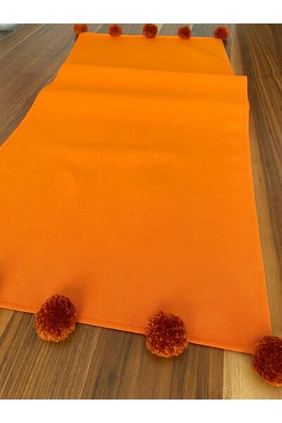HALATÇI HOME - Runner decorativ cu pompon