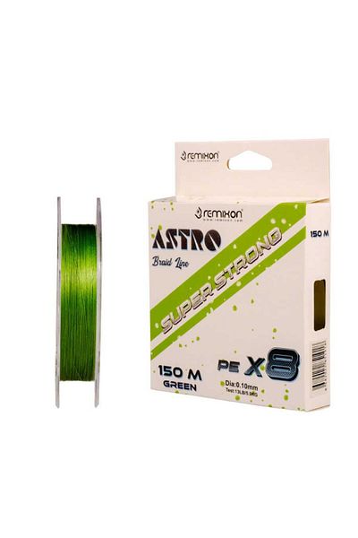 Remixon Astro 8x 150m Green Rope Line - 0.13mm