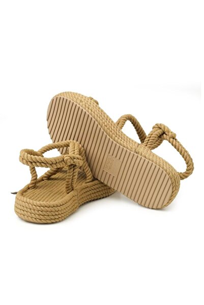 Nomadic Republic BeigePlatformWomen's Sandals -BahamasBahp-0012