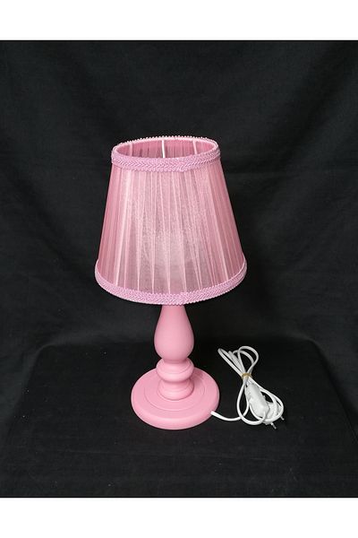 TEKAY AYDINLATMA Wooden Leg Room for Girl and Baby - Lampshade