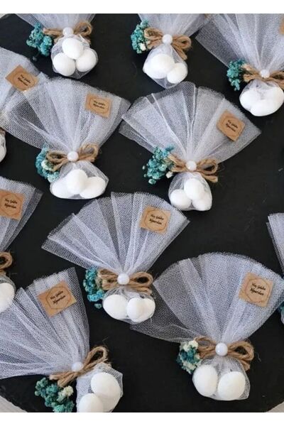 Sude Design 20 adet magnetli süslemeli badem şekeri nikah #dügün#sözhediyelik...