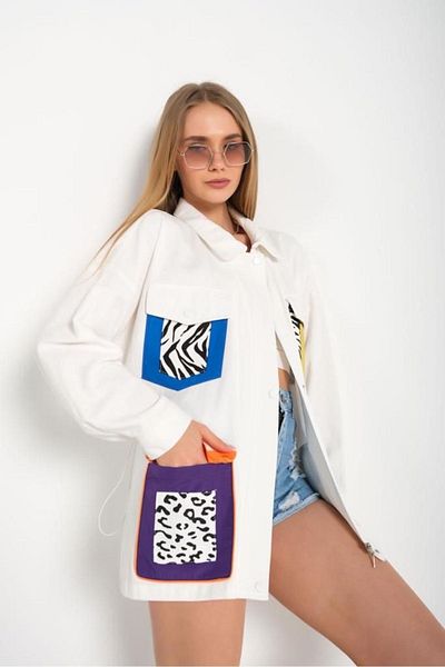 Shazel Linen Design Jacket