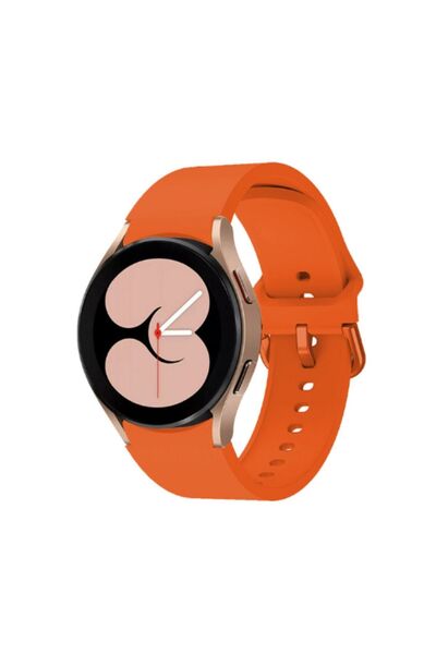 Nezih Case حزام سيليكون متوافق تمامًا مع ساعة Samsung Galaxy Watch Fe / 4 / 5 / 5 Pro / 6 / 7 40 42 44 46 مم