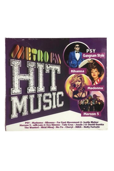 Universal Müzik Metro FM Hit Music ( PSY , Rihanna , Madonna , Maroon 5 ) CD
