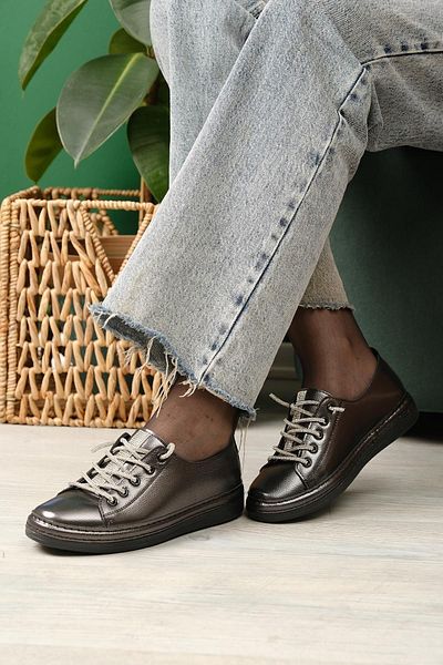 Oksit Jola Anne Young Lace-Up Stone Detailed Sports Casual Shoes